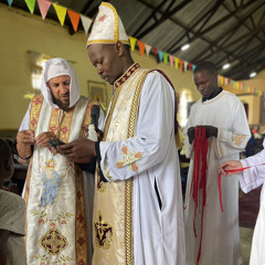 Fr Paul Girguis & Fr Mark liturgy in Alego, Kenya