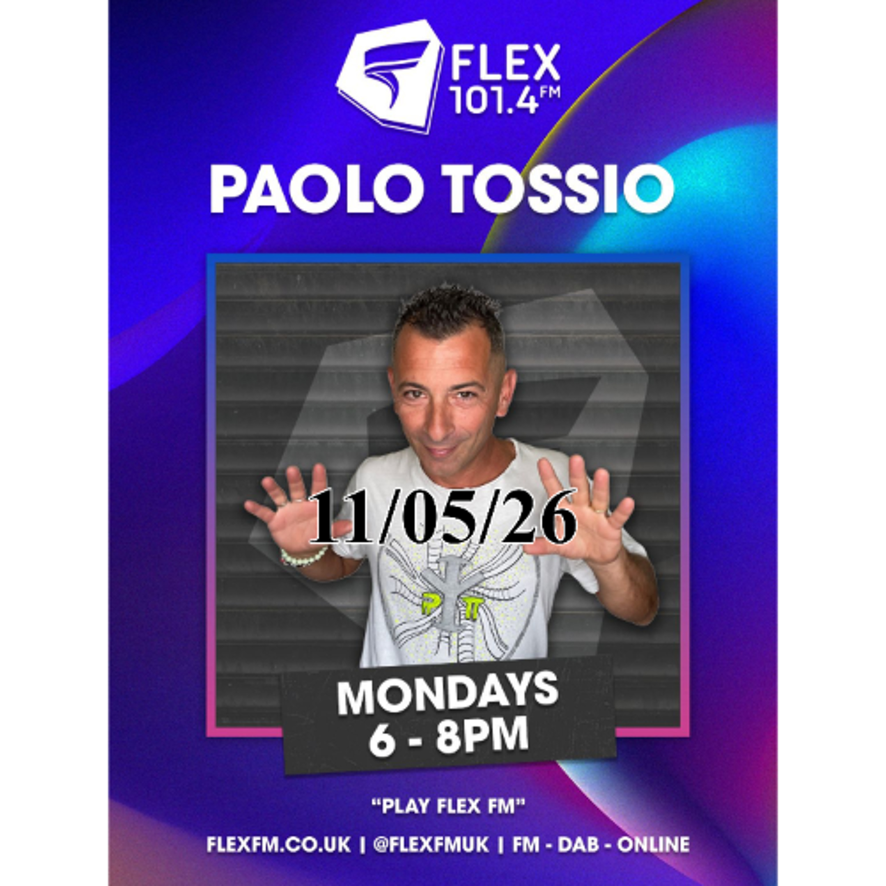 Paolo Tossio @ FlexFM 101.4 (11:05:26) episode artwork