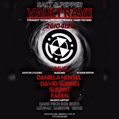 FADEN - LIVE @ VAULT RAVE | Salt&Pepper | Pforzheim 26.04.2025