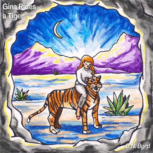 Gina Rides A Tiger