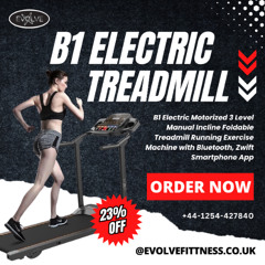B1 Electric Motorized Foldable Treadmill with Bluetooth Online