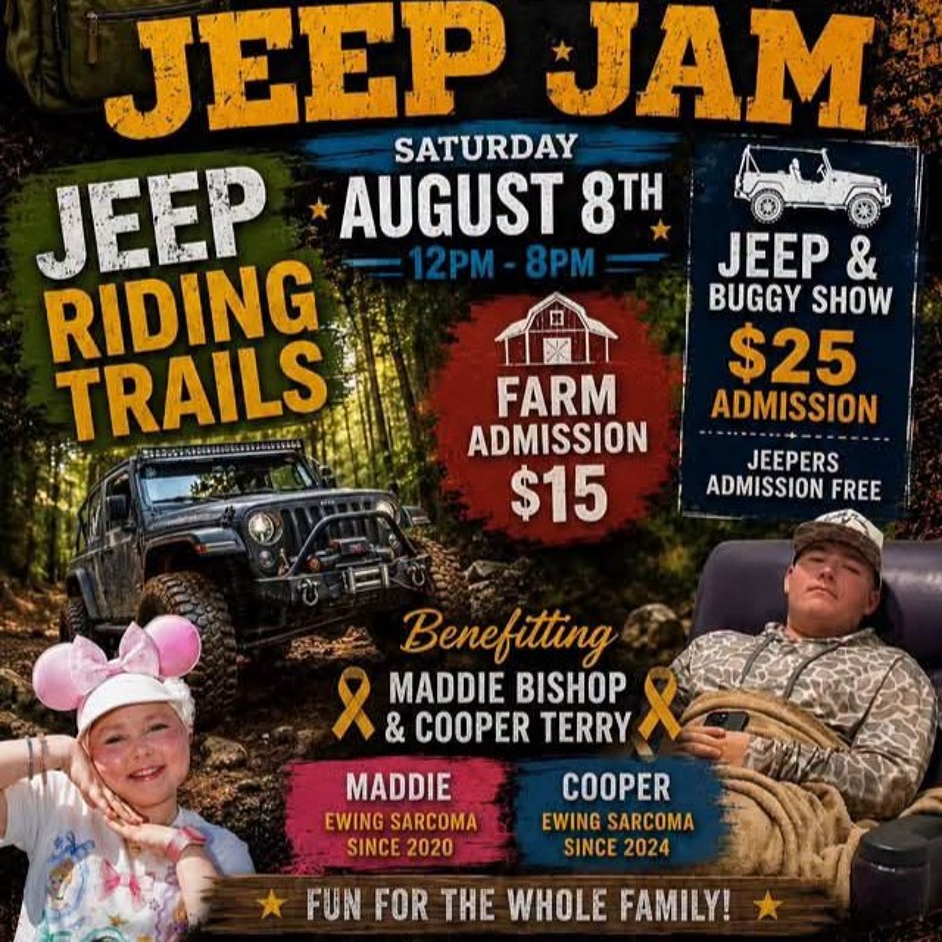 Back to School Jeep Jam at Barking Cow Farms episode artwork