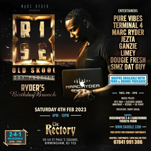 MARC RYDER/RISKGO/LIMEY : R.I.S.E FEB 2022 - MARC RYDER'S BIRTHDAY