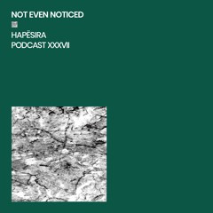 not even noticed ■ Hapësira Podcast XXXVII