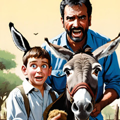 Caza moraleja - Qué hacer con el burro