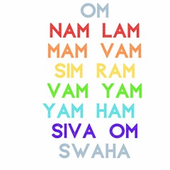 Healing Mantra Om Nam Lam Mam Vam Sim Ram Vam Yam Yam Ham Siva Om