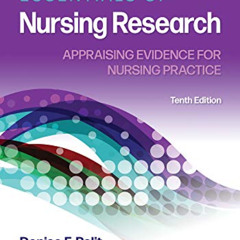 VIEW PDF 📩 Essentials of Nursing Research: Appraising Evidence for Nursing Practice