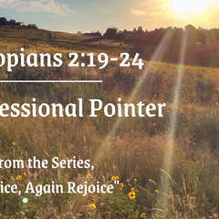A Professional Pointer Philippians 2:19-24 June 1, 2025