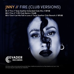 JNNY - Don't Le Me Fall In Love (Terje Saether Club Rework)