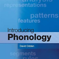 [Read] EPUB 💝 Introducing Phonology (Cambridge Introductions to Language and Linguis