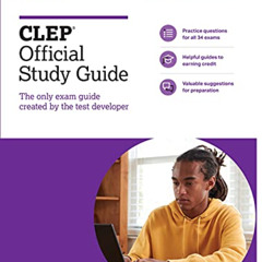 READ PDF 📬 CLEP Official Study Guide 2022 by  College Entrance Examination Board EBO