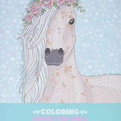 || Coloring Books For Girls, Cute Animals, Relaxing Colouring Book for Girls, Cute Horses, Bird
