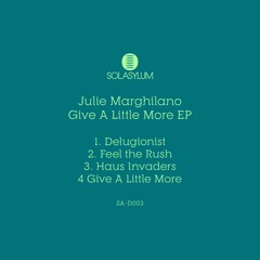 Julie Marghilano - Give A Little More EP