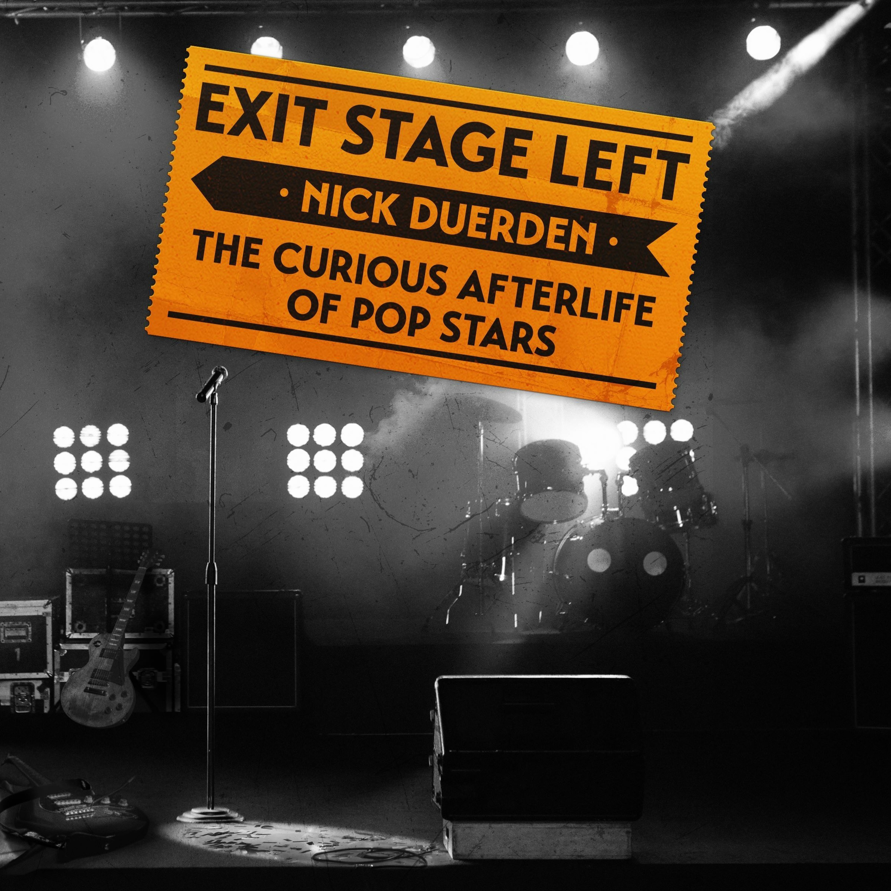 cover of episode EXIT STAGE LEFT by Nick Duerden, read by Matt Bates - Audiobook Extract