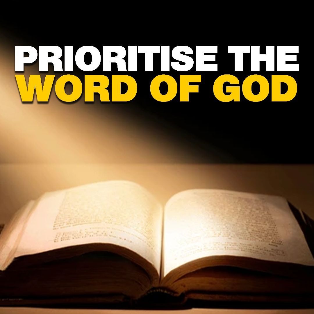 Stream Prioritise the Word of God by Kharis Church | Listen online for ...