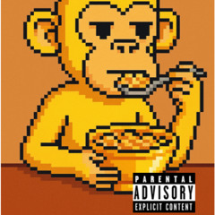 the golden monkey eating cereal is about to train the dogs (Beef Safely)