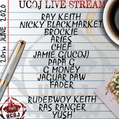 DJ ARIES @ UCOJ LIVE STREAM FOR STEVEN LAWRENCE FOUNDATION
