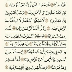 القارئ عبد الرحمن مسعد | من سورة مريم
