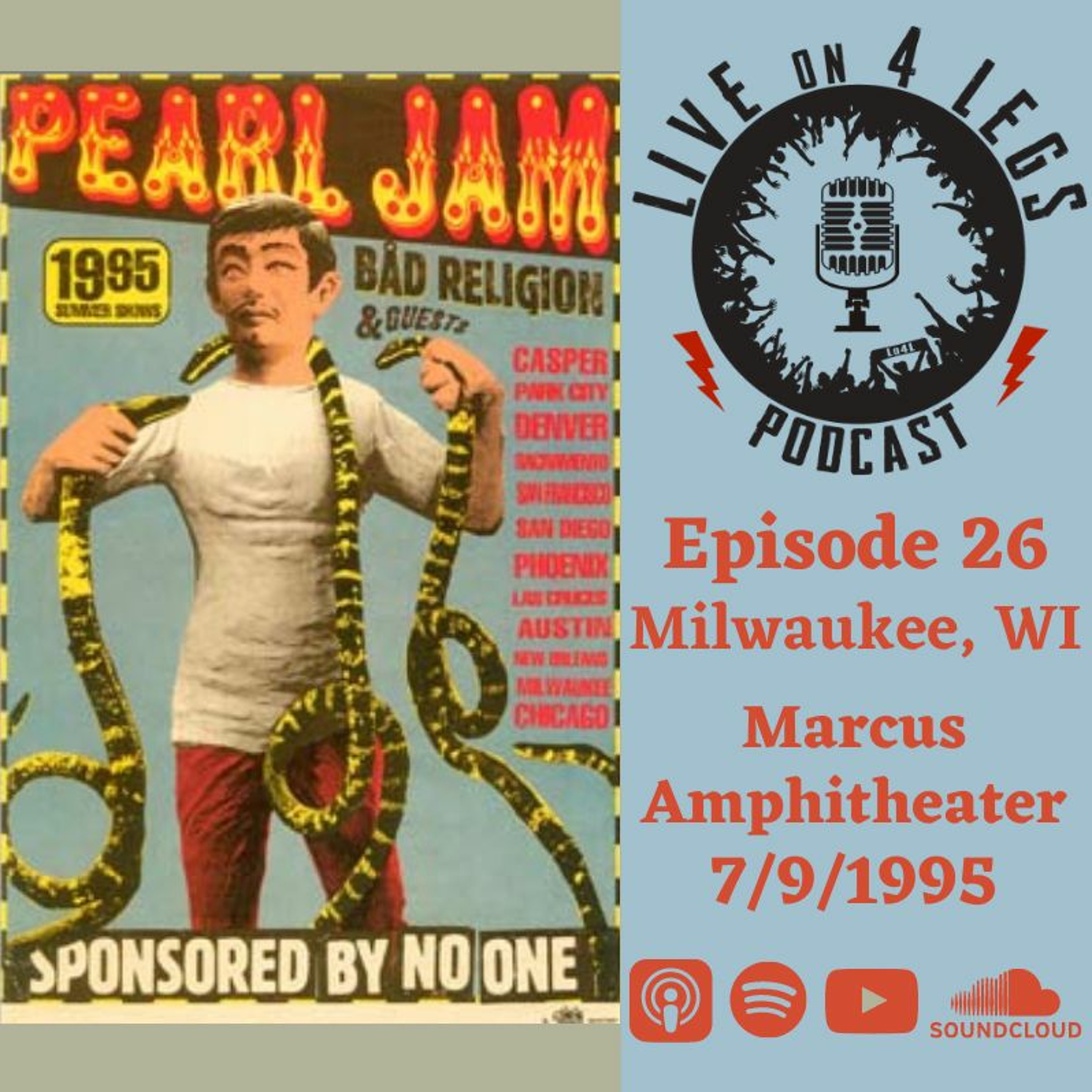 Live On 4 Legs: Pearl Jam Podcast