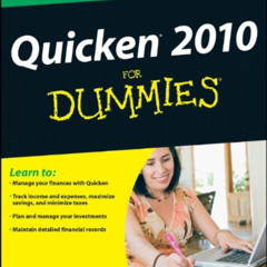 free EPUB 💙 Quicken 2010 For Dummies by  Stephen L. Nelson PDF EBOOK EPUB KINDLE