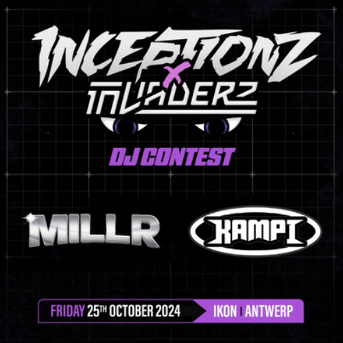 Kampi b2b Millr Inceptionz x Invaderz: 25 years of Logan D DJ contest