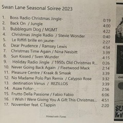 Swan Lane Xmas Soiree 2023