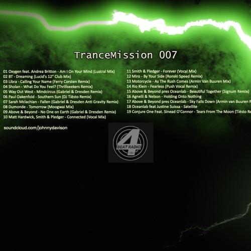 Johnny Davison - TranceMission 007 (Vocal Classics)