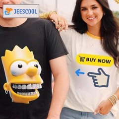 Bart Simpson Big Face Graphic Shirt