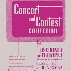 Get EPUB 💞 Rubank Concert And Contest Collection Trumpet/Cornet Bk/CD by  H. Voxman