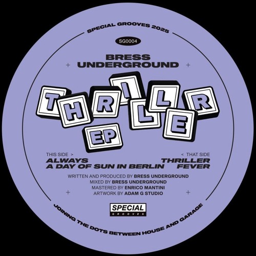 PREMIERE: BRESS UNDERGROUND - ALWAYS [SPECIAL GROOVES]