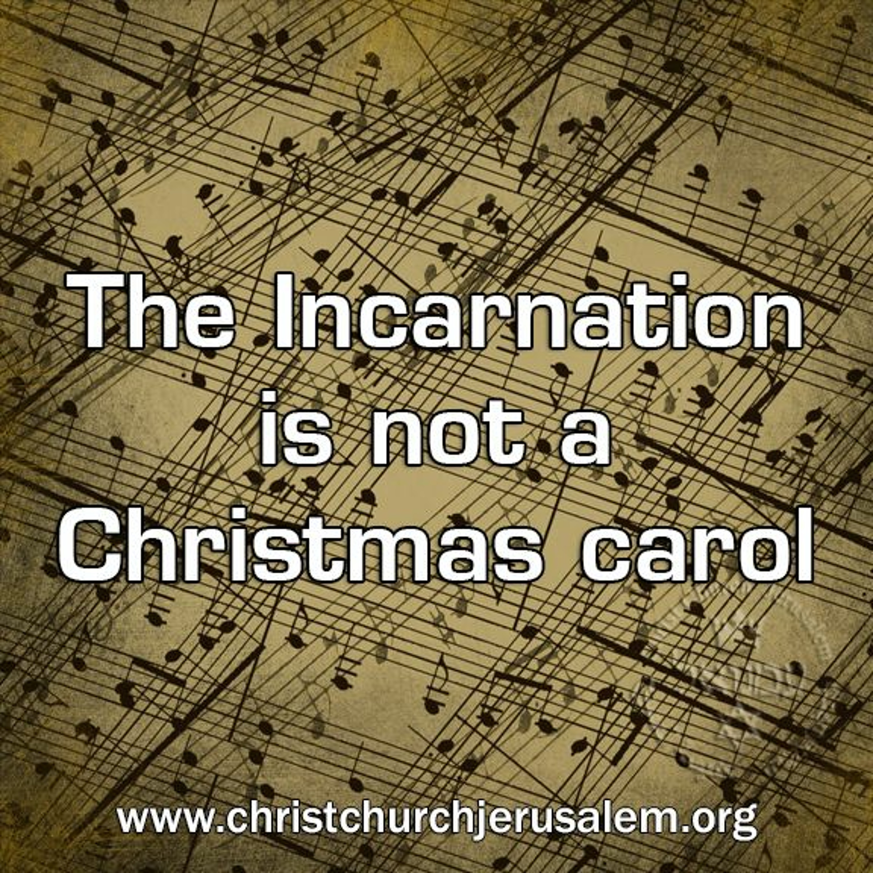The Incarnation is not a Christmas carol episode artwork