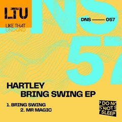 Premiere: Hartley - Bring Swing (Original Mix) | Do Not Sleep