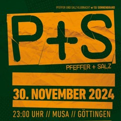 P+S Klubnacht w/ Dj Sonnenbrand - Disscut