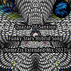 Quazar Of Sanxion - Funky Stars Hybrid Song (NemeZis Extended Mix 2023)