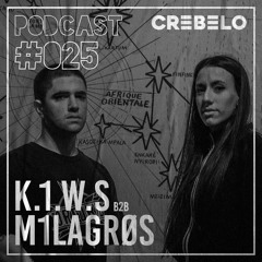 Crebelo Podcast #025 pres. K.1.W.S B2B M1LAGRØS | Jul 23/2020