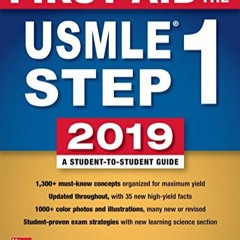 *Download@~PDF First Aid for the USMLE Step 1 2019, Twenty-ninth edition by Tao Le, Vikas Bhushan P
