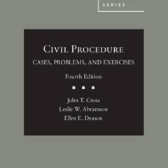 [DOWNLOAD] KINDLE ✓ Civil Procedure: Cases, Problems, and Exercises (American Caseboo
