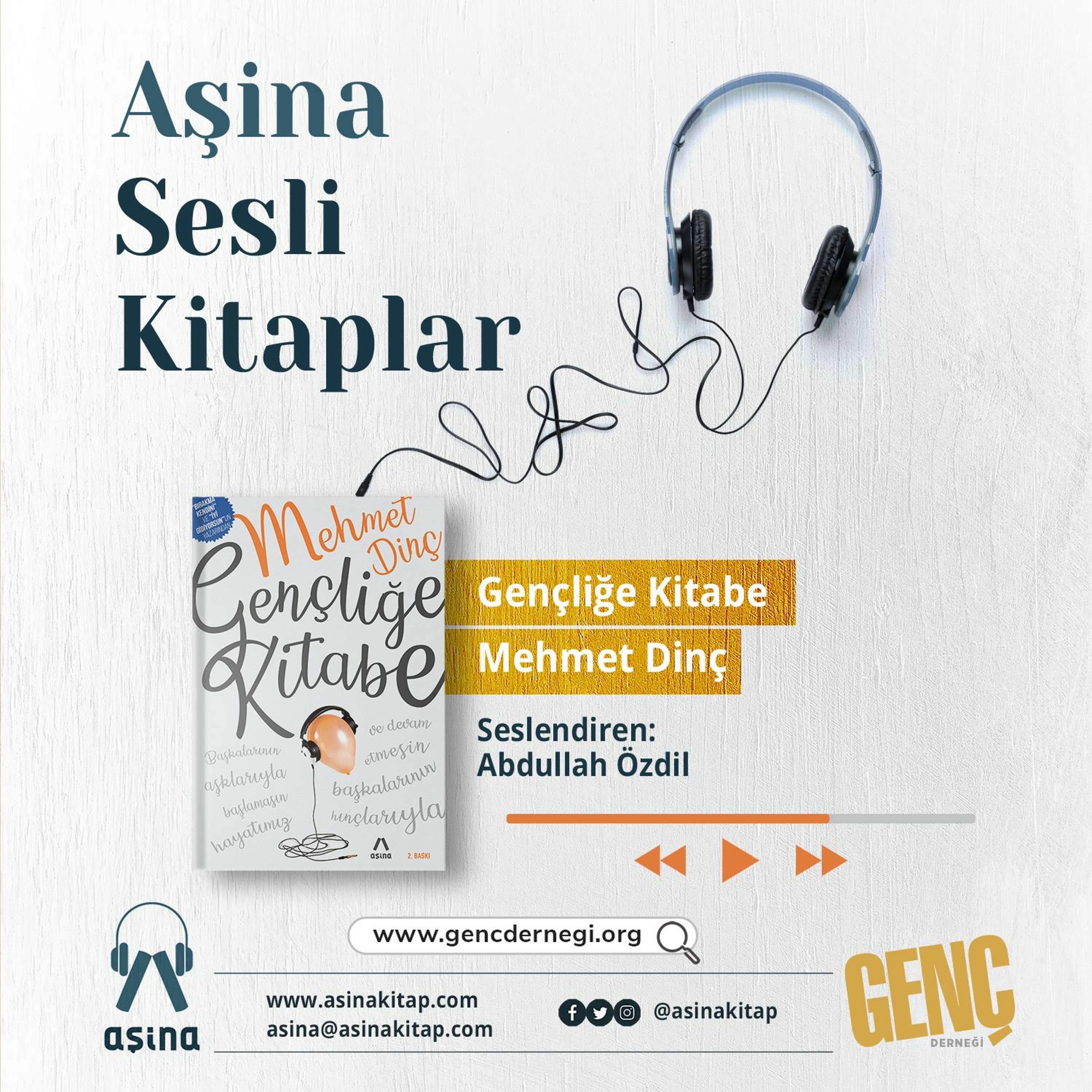 Mehmet Dinç - Gençliğe Kitabe - Aşina Kitap | Seslendiren: Abdullah Özdil episode artwork