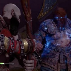 Kratos vs Thor Ragnarok edition.