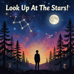 look up at the stars