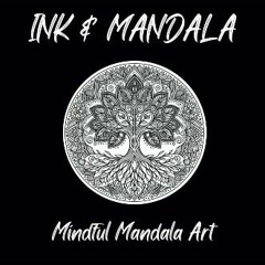 PDF [READ] 📕 INK & MANDALA ~ Mindful Mandala Art: Coloring Book for Adults, Adult Coloring Book fo