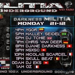 Djane Darkness @ Militia Underground web radio Show 21/12/2020