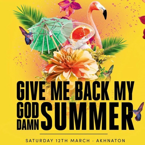 Lars Vegas - Live @ Give Me Back My Goddamn Summer - Akhnaton Amsterdam - March 2022