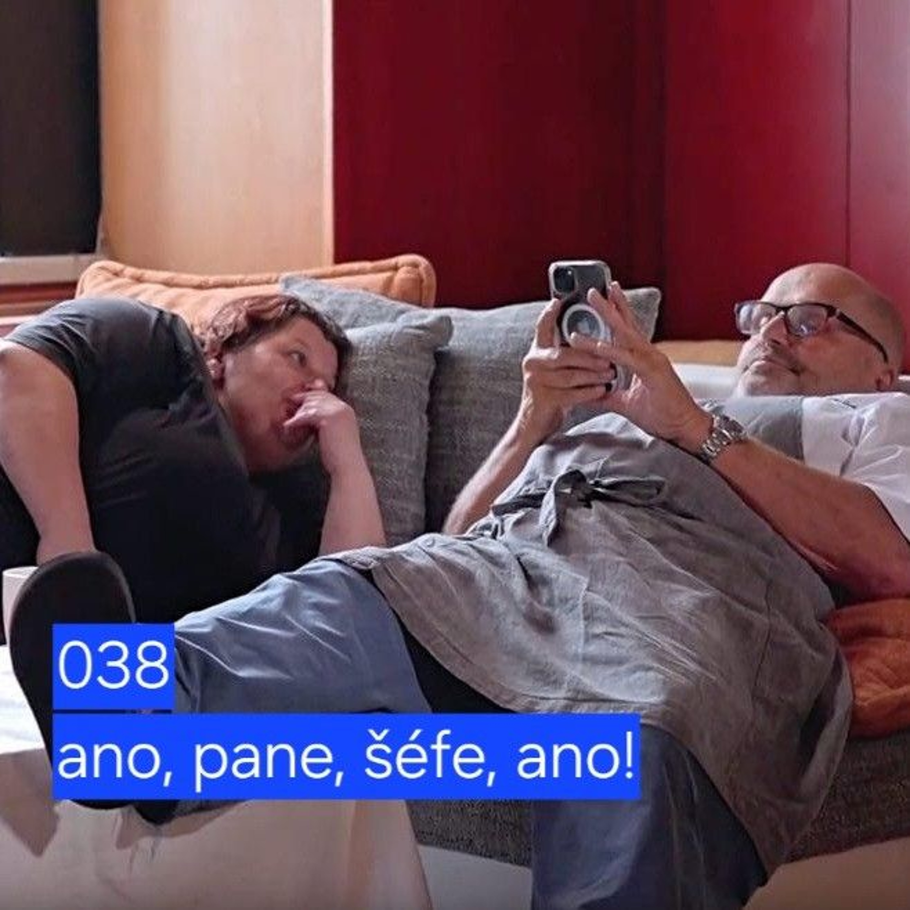038 ano, pane šéfe, ano!, Hana Kuncová, Lukáš Hejlík