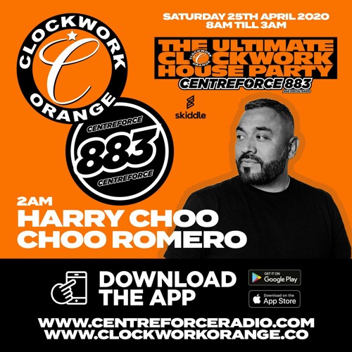 Harry Choo Choo Romero - Clockwork House Party on Centreforce883