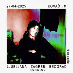 Ljubljana - Zagreb - Beograd NONSTOP / Episode 6-7 (27.04.2025) - Radio Worm)