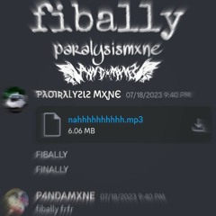 PARALYSISMXNE x P4NDA - FIBALLY