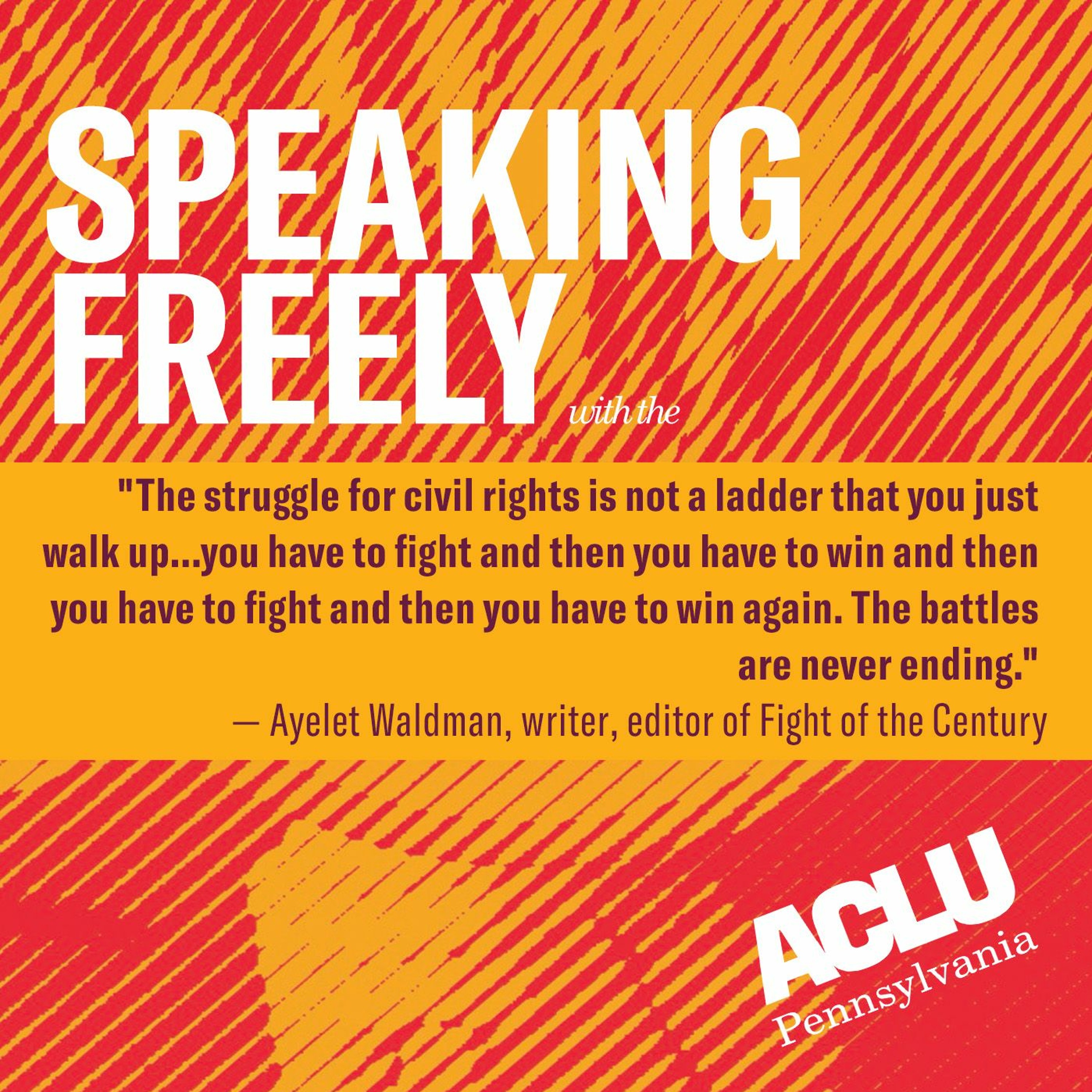 Speaking Freely With the ACLU-PA