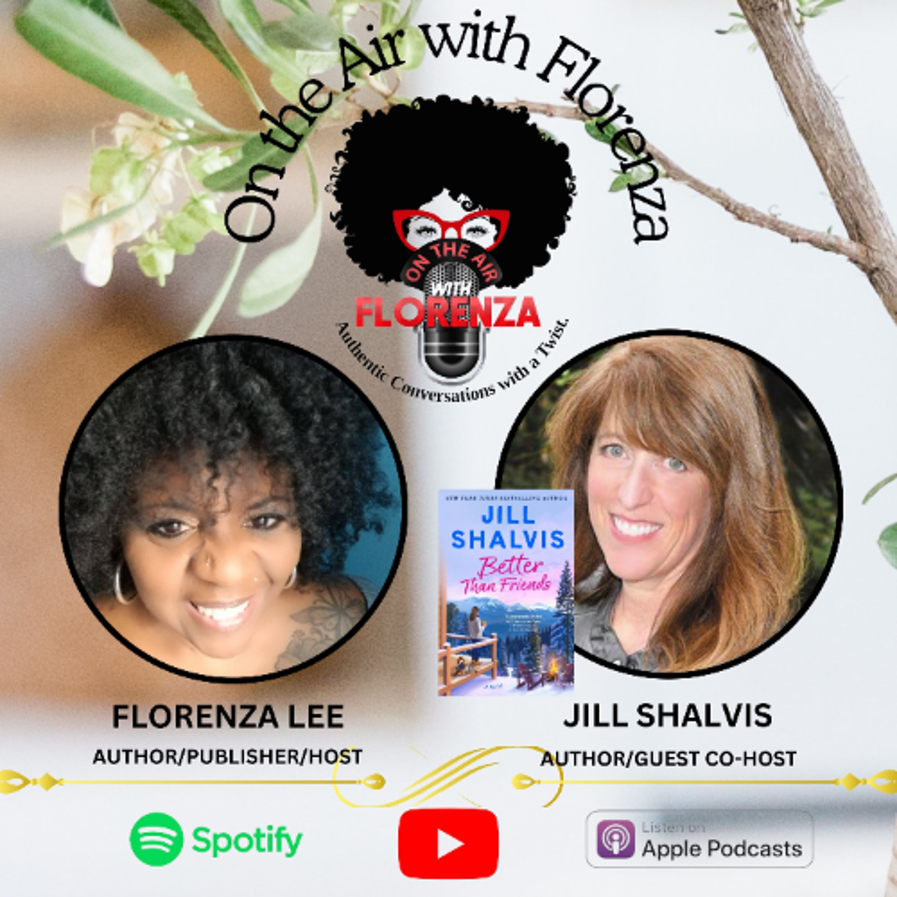cover of episode Author Jill Shalvis Co-hosts On the Air with Florenza