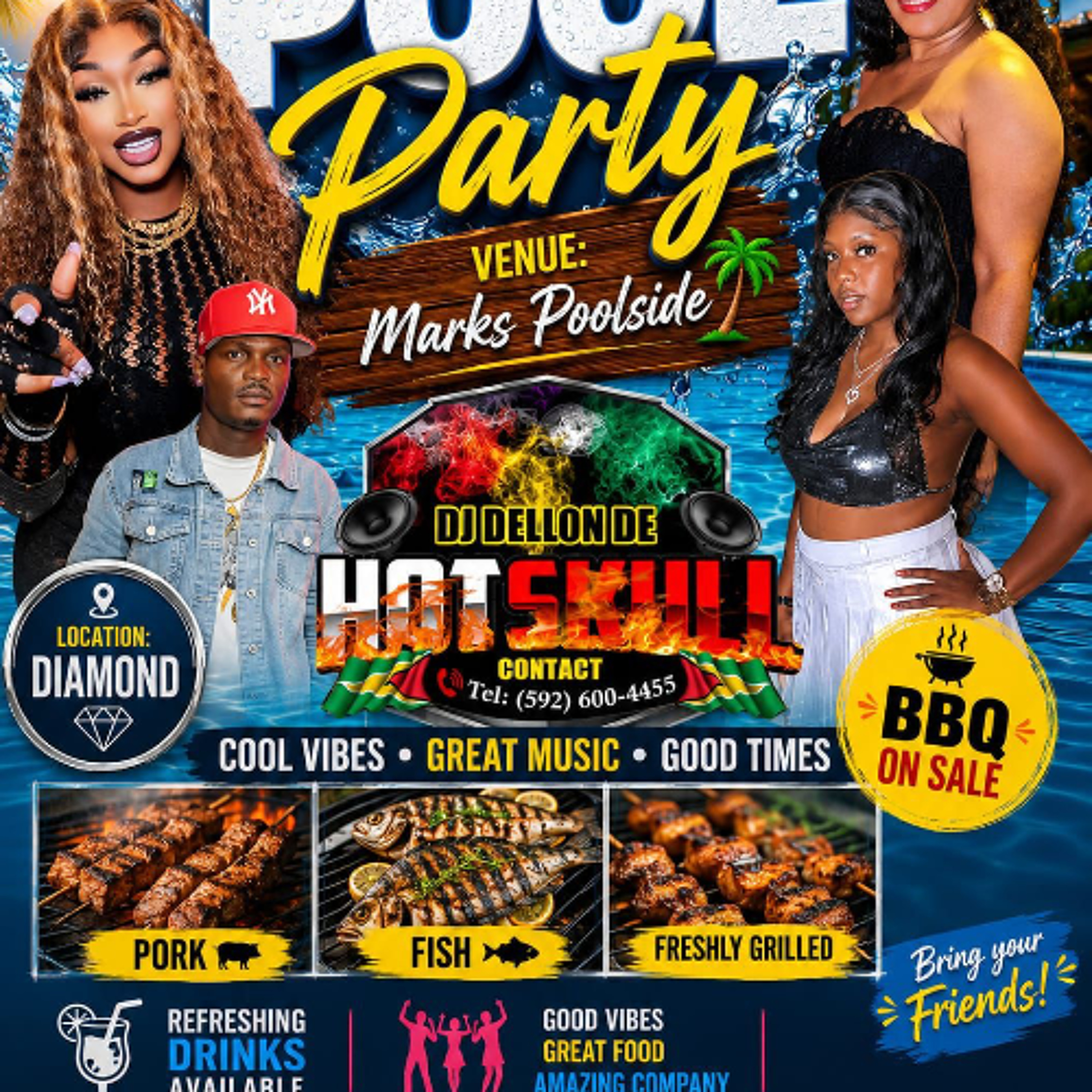 VICTORY POOL PARTY PROMO UPDATE BY BIGPAPA & DJ DELLON AKA HOTSKULL episode artwork